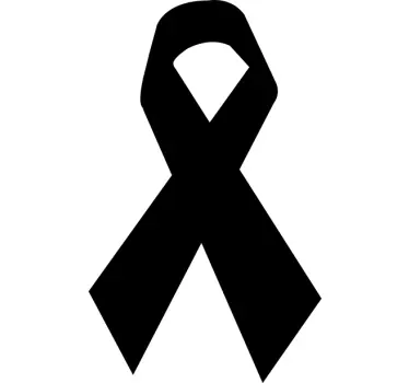 Object sticker bold awareness ribbon - TenStickers