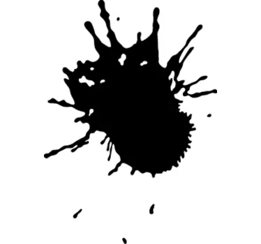 Paint Stain Sticker - TenStickers