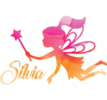 Personalized fairy fantasy decal - TenStickers