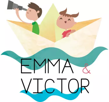 Playful Kids Adventure wall stickers for kid - TenStickers