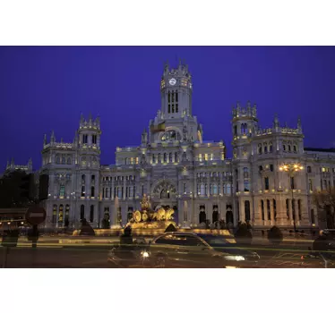 Plaza de Cibeles Wall Mural - TenStickers
