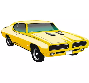 Pontiac GTO 1970 Decorative Sticker - TenStickers