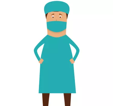 Professional Surgeon Wall Sticker - TenStickers