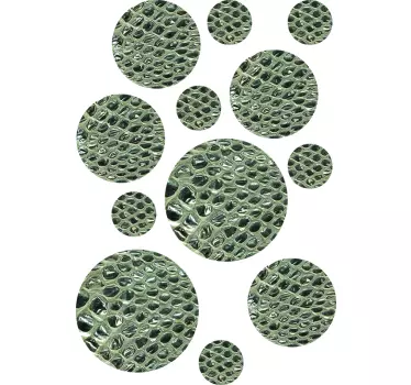 Snake Print Wall Sticker - TenStickers