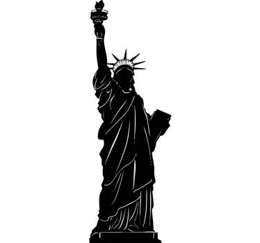 Statue of Liberty New York Decal - TenStickers