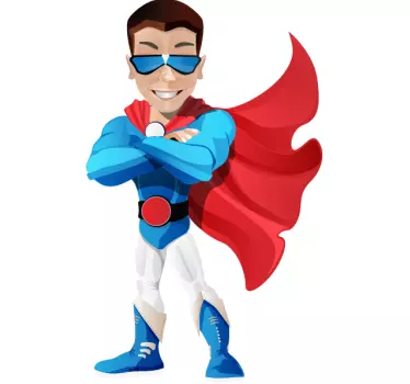 Superhero Kids Decal - TenStickers
