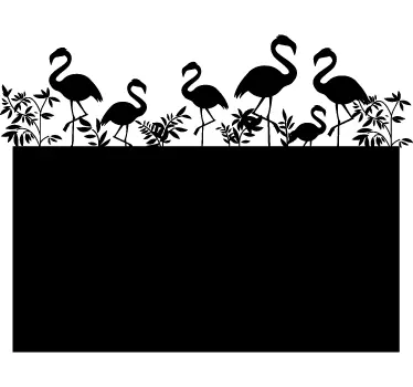 Swan Silhouette Stickers - TenStickers