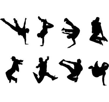 Urban Dance Wall Art Sticker - TenStickers