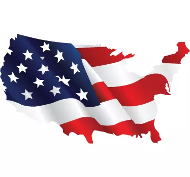 USA Wall Sticker - TenStickers