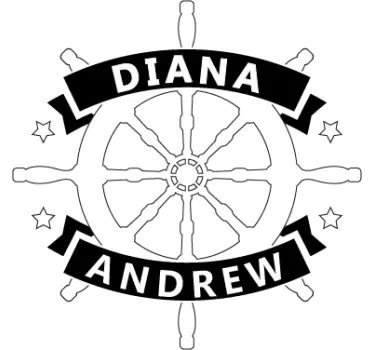 Wheel Wedding Customisable Decorative Sticker - TenStickers