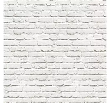 White brick vinyl  print wall sticker - TenStickers