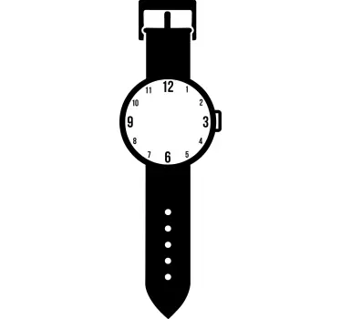 Wristwatch Clock Sticker - TenStickers