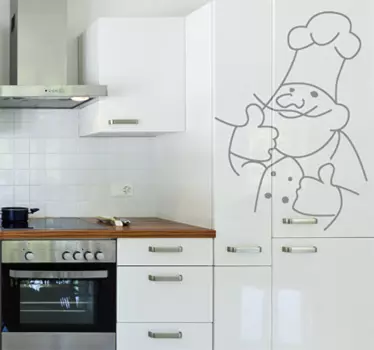 Kitchen Boos Sticker - TenStickers