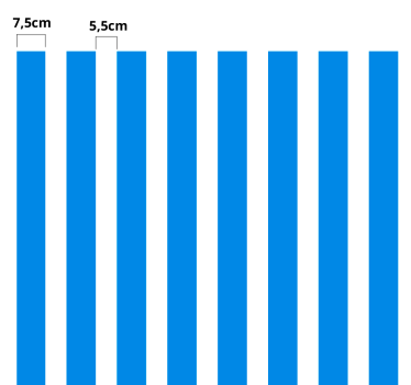 Vertical lines furniture decal - TenStickers