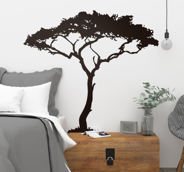 Africa tree tree wall decal - TenStickers