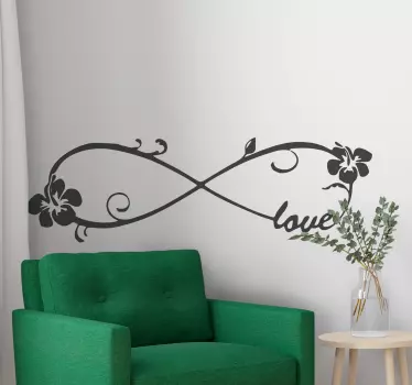 Always infinite love wall decal - TenStickers