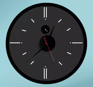 Analog Clock Sticker - TenStickers