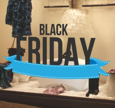 Black Friday Sticker - TenStickers
