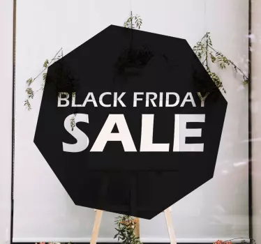 Black Friday tag stickers black friday - TenStickers