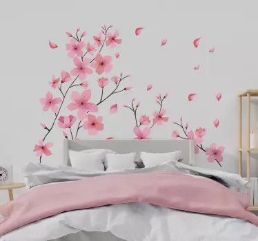 Blosson spring flower flower wall decor - TenStickers