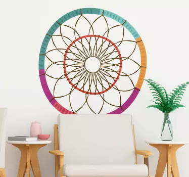 bohemian dream catcher Living Room Wall Decor - TenStickers