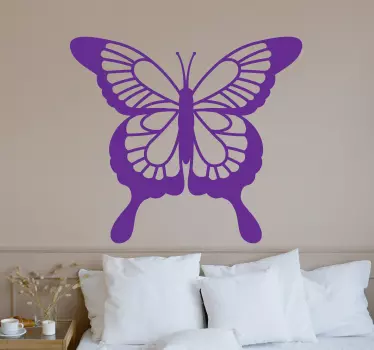 boho style decorative butterfly animal wall decal - TenStickers