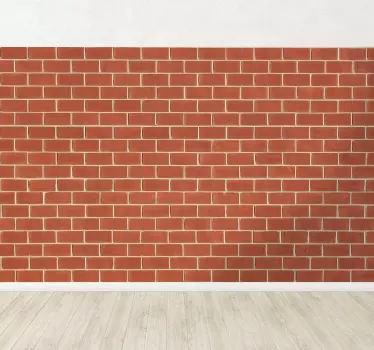Brick Vinyl Sheet Sticker - TenStickers
