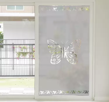 Butterfly Window Sticker - TenStickers