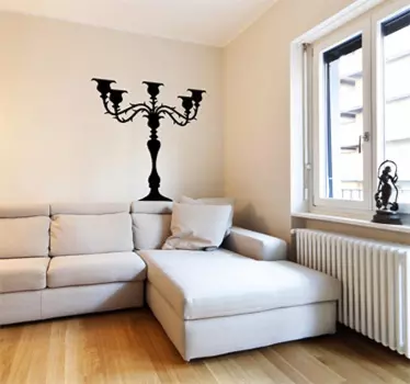 Candlestick Wall sticker - TenStickers