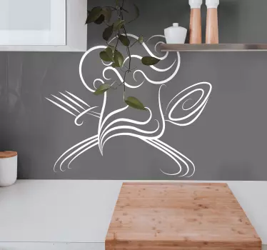 Chef Sign Sticker - TenStickers