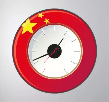 China Wall Clock Sticker - TenStickers