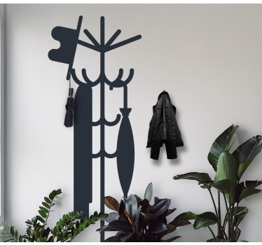 Classical coat hanger decals - TenStickers