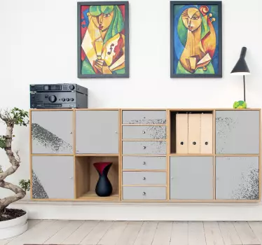 Contemporary Storage Unit object sticker - TenStickers