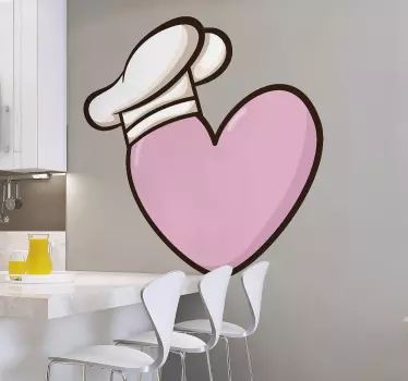 Cook love wall decal - TenStickers