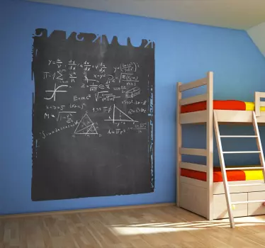 Cool Urban Blackboard Sticker - TenStickers