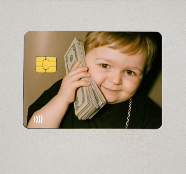 Credit card sticker meme culture cash - TenStickers