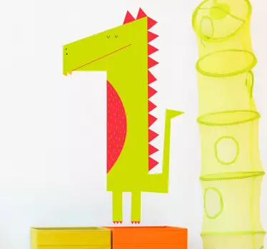 Crocodile Wall Sticker - TenStickers