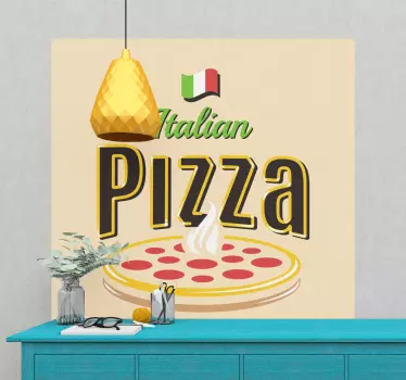 Cuisine wall sticker italian culinary delight - TenStickers