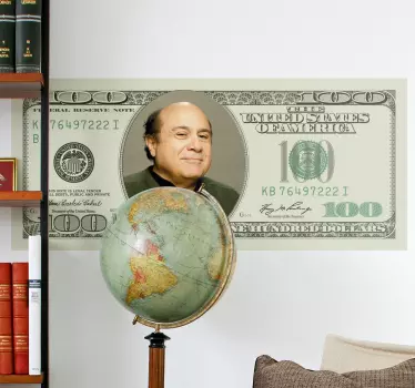 Currency Portrait Wall educational sticker - TenStickers