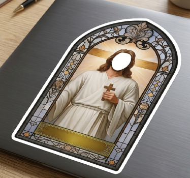 Customisable sticker jesus saint design - TenStickers