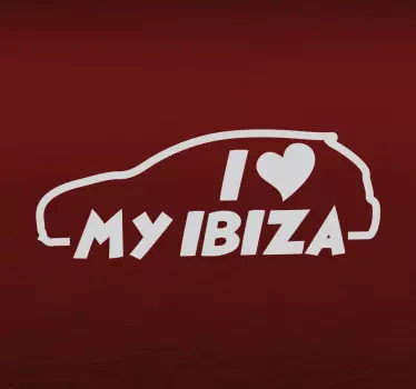 Customisable text Car Decal - TenStickers