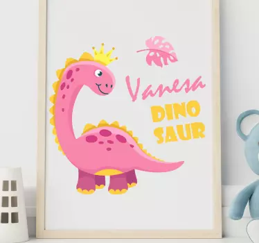 Customizable dinosaur park wall decal - TenStickers