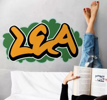 Customizable Name Art Location sticker - TenStickers