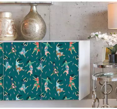 Dancing women with decals for furniture - TenStickers