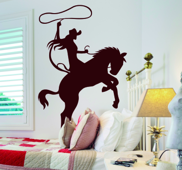 Decorative rodeo sticker - TenStickers