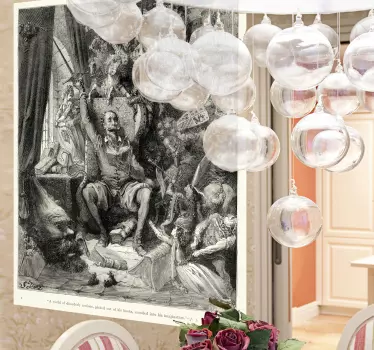 Decorative Vinyl Quijote Doré - TenStickers