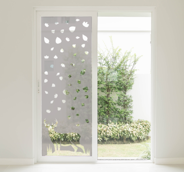 Deer window decal - TenStickers
