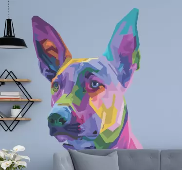 Dog Malinois  dog sticker - TenStickers