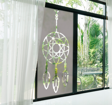 Dream catcher window decal - TenStickers