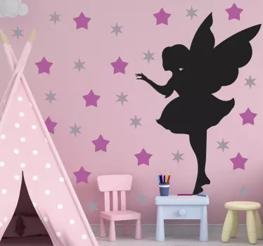 Fairy Godmother angel sticker - TenStickers